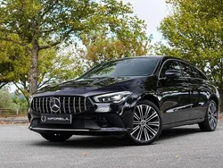 Preto Usado 2021 Mercedes CLA250 Shooting Brake Progressive Carrinha | € 28.500