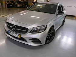 Cinza Usado 2019 Mercedes C200 AMG line Carrinha | € 31.000 (Preço elevado)