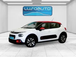 Branco Usado 2017 Citroën C3 Feel Citadino | € 9.900 (Preço justo)