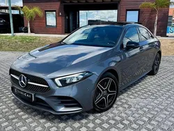 Cinza Usado 2021 Mercedes CLA250e AMG line Sedan | € 25.990 (Preço elevado)
