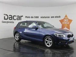 Azul Usado 2019 BMW 116 Advantage Citadino | € 16.999 (Bom preço)