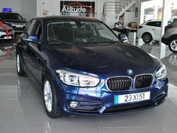 Azul Usado 2019 BMW 116 Sport Line Citadino | € 20.930 (Preço justo)