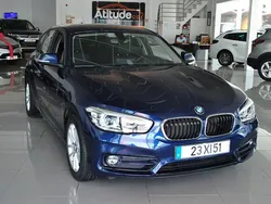 Azul Usado 2019 BMW 116 Sport Line Citadino | € 20.930 (Preço justo)