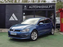 Azul Usado 2013 VW Golf VII | € 12.990 (Preço justo)