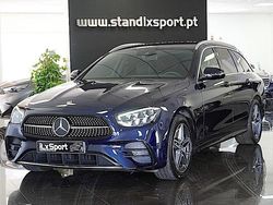 Azul Usado 2020 Mercedes E300 AMG line Carrinha | € 38.990 (Preço justo)