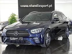 Azul Usado 2020 Mercedes E300 AMG line Carrinha | € 39.990 (Preço justo)
