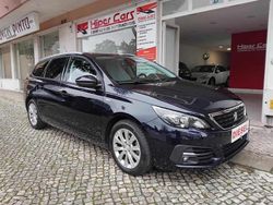 Azul Usado 2019 Peugeot 308 Style Carrinha | € 13.900 (Preço justo)
