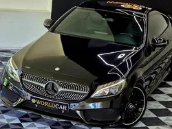 Preto Usado 2016 Mercedes C220 AMG line Coupé | € 26.990 (Bom preço)