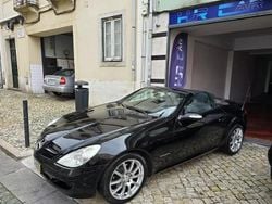 Preto Usado 2005 Mercedes SLK200 Cabrios | € 13.500 (Bom preço)