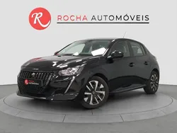 Preto Usado 2020 Peugeot 208 Active Citadino | € 12.689 (Preço justo)