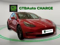 Vermelho Usado 2022 Tesla Model 3 Performance Sedan | € 31.900 (Bom preço)