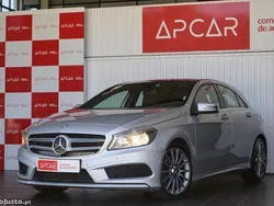 Cinza Usado 2014 Mercedes A200 AMG line | € 15.950 (Bom preço)