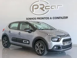 Cinzento metalizado Usado 2022 Citroën C3 Feel Citadino | € 14.900 (Preço justo)