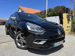 Preto (metalizado) Usado 2018 Renault Clio GrandTour GT-Line Carrinha | € 12.990 (Preço justo)