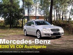 Usado 2007 Mercedes E280 Avantgarde Sedan | € 9.790