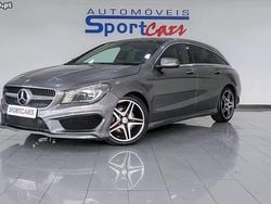 Cinza Usado 2016 Mercedes CLA200 Shooting Brake AMG line Carrinha | € 22.450 (Preço justo)