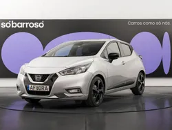 Cinza Usado 2021 Nissan Micra Citadino | € 15.490 (Preço justo)