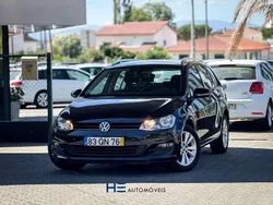 Preto Usado 2015 VW Golf VII Trendline Carrinha | € 11.500 (Preço justo)