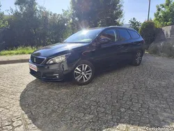 Preto Usado 2021 Peugeot 308 Style Carrinha | € 13.700 (Super Preço)