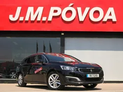 Preto Usado 2017 Peugeot 508 Carrinha | € 13.990 (Preço justo)