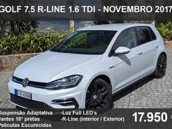 Cinzento Usado 2017 VW Golf VII Citadino | € 17.950 (Preço justo)