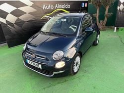 Azul Usado 2021 Fiat 500 | € 10.950 (Preço justo)