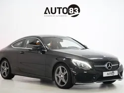 Preto Usado 2016 Mercedes C220 Coupé | € 27.990 (Preço justo)