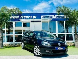 Preto Usado 2010 VW Golf VI Highline Carrinha | € 6.980 (Preço justo)