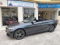 Cinza Usado 2020 BMW 218 Sport Line Cabrios | € 21.980 (Bom preço)