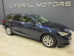 Azul Usado 2022 Seat Leon ST Style Carrinha | € 19.750 (Preço justo)