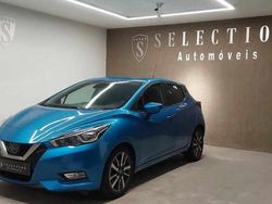 Azul Usado 2017 Nissan Micra Citadino | € 11.750 (Preço justo)