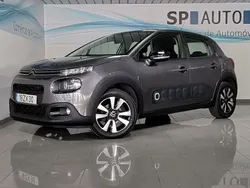 Cinzento Usado 2020 Citroën C3 Feel Citadino | € 13.990 (Preço elevado)