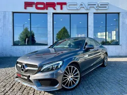 Cinza Usado 2017 Mercedes C220 Coupé | € 27.990