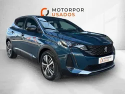 Azul Usado 2023 Peugeot 3008 Allure SUV | € 24.750 (Preço justo)