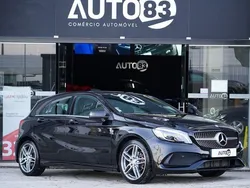 Preto Usado 2016 Mercedes A180 AMG line | € 18.990 (Preço justo)