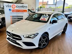 Branco Usado 2021 Mercedes CLA250e Shooting Brake AMG line Carrinha | € 32.750 (Preço justo)