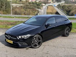 Preto Usado 2020 Mercedes CLA180 Shooting Brake AMG line Carrinha | € 31.900 (Preço elevado)