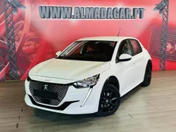 Branco Usado 2021 Peugeot e-208 Citadino | € 15.900 (Bom preço)