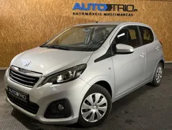 Cinzento Usado 2017 Peugeot 108 Active Citadino | € 9.900 (Preço justo)