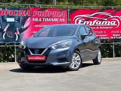 Azul Usado 2020 Nissan Micra Acenta Citadino | € 11.950 (Bom preço)