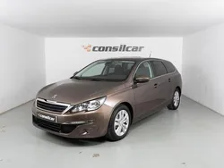 Castanho Usado 2014 Peugeot 308 Active Carrinha | € 9.980 (Preço justo)