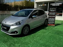 Cinza Usado 2016 Peugeot 208 Style Citadino | € 8.890 (Bom preço)