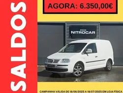 Branco Usado 2005 VW Caddy Monovolume | € 6.349 (Preço justo)