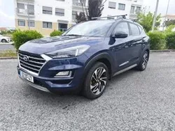 Azul Usado 2019 Hyundai Tucson Style SUV | € 19.250 (Bom preço)
