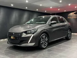 Cinza Usado 2021 Peugeot 208 Allure Citadino | € 14.990 (Preço justo)