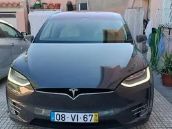Cinza Usado 2018 Tesla Model X SUV | € 45.000