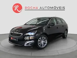 Preto Usado 2015 Peugeot 308 Allure Carrinha | € 10.490 (Bom preço)