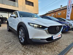 Branco Usado 2021 Mazda CX-30 Exclusive-Line SUV | € 19.990 (Bom preço)