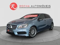 Azul Usado 2014 Mercedes A180 AMG Citadino | € 15.990 (Preço justo)