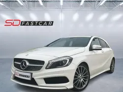 Branco Usado 2015 Mercedes A200 AMG line | € 16.500 (Bom preço)